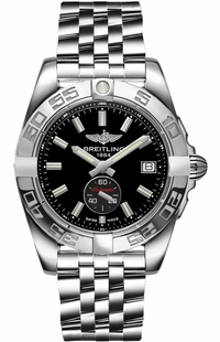 Breitling Galactic 36 Automatic Black Dial Women's Watch A37330121B1A1