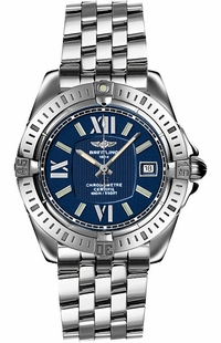 Breitling Galactic 41 Blue Dial Men's Watch A49350/BLUE-366A