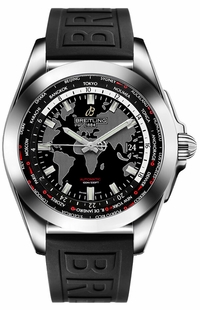 Breitling Galactic Unitime 44mm Steel Men's Watch WB3510U4/BD94-152S