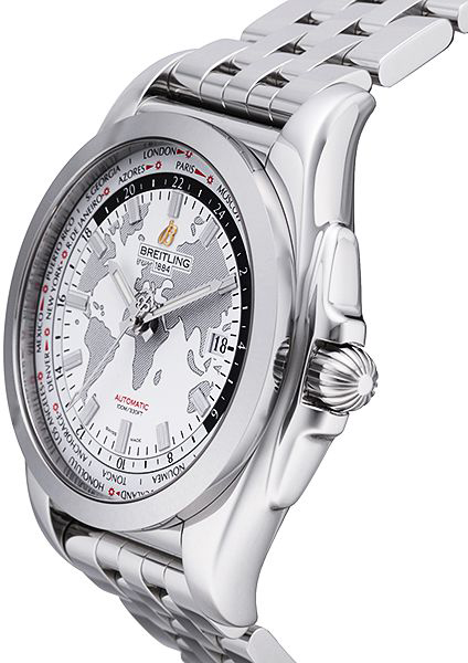 WB3510U0/A777-375A Breitling Galactic Unitime World Time Zones 