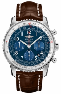 Breitling Navitimer 01 43 Blue Dial Chronograph Men's Watch AB0121C4/C920-739P