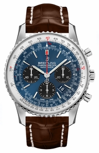 Breitling Navitimer 1 B01 Chronograph 43 Blue Dial Men's Watch AB0121211C1P2