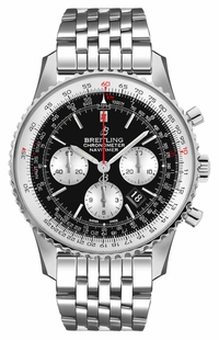 Breitling Navitimer 1 B01 Chronograph 43 Steel Men's Pilot Watch AB0121211B1A1