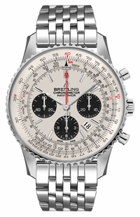 Breitling Navitimer 1 B01 Chronograph 43 Steel Men's Watch AB0121211G1A1