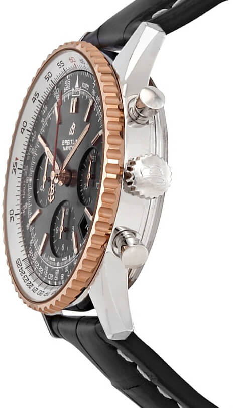 Breitling Navitimer 1 Cronografo Automatico Uomo – Modello UB0121211F1P1, Quadrante Grigio Stratos - 2