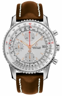 Breitling Navitimer 1 Chronograph 41 Silver Dial Men's Watch A13324121G1X1