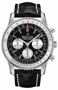 Breitling Navitimer 1 Chronograph Black Dial Men's Watch AB0127211B1P2