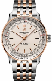 Breitling Navitimer Automatic 41 Steel & Rose Gold Men's Watch U17329F41G1U1