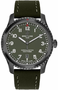 Breitling Navitimer Aviator 8 Green Dial Curtiss Warhawk Men's Watch M173152A1L1X2