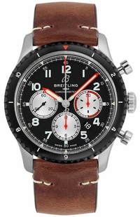 Breitling Navitimer Aviator 8 Mosquito Black Dial Men's Watch AB01194A1B1X2