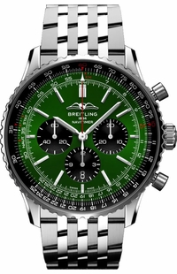 Breitling Navitimer B01 Chronograph 46 Steel Men's Watch AB0137241L1A1