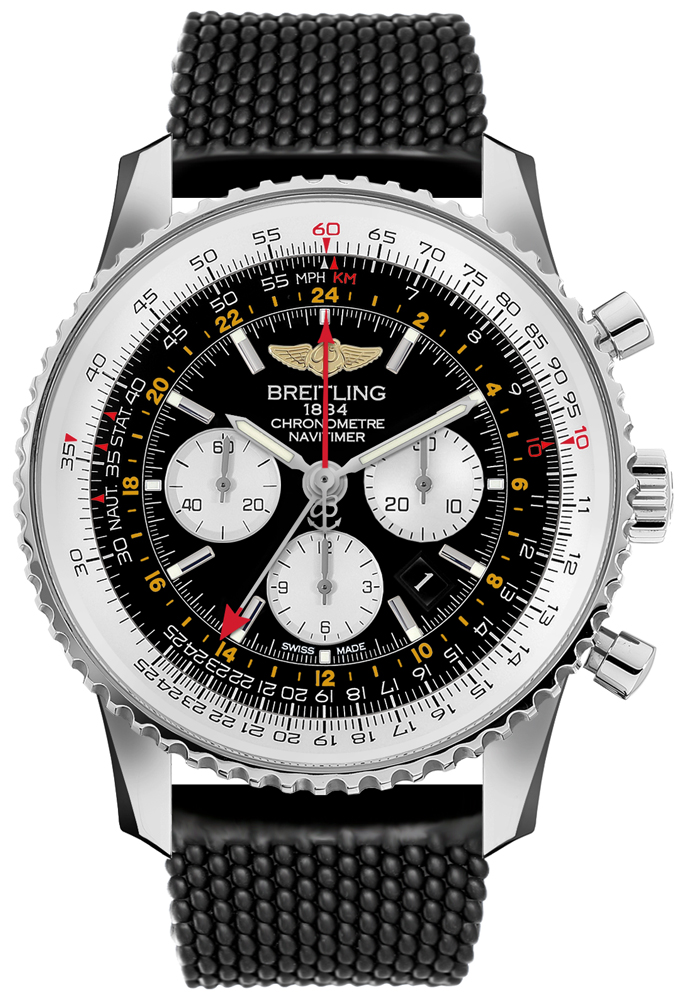 Breitling レザーケース ブラック AB044121/BD24-267S | Breitling Navitimer | GMT Men's Watch