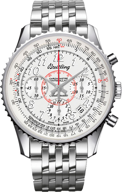 AB013012/G735 Breitling Navitimer 01 Mens Silver Dial Steel Watch