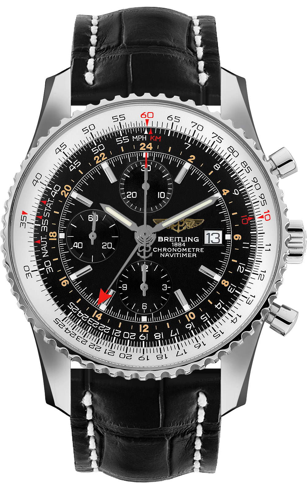 A2432212/B726 Breitling Navitimer 1 GMT Automatic Men's Watch