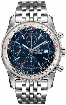 Breitling Navitimer 1 46mm Blue Dial Men's Watch A24322121C1A1