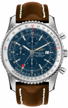 breitling navitimer blue strap