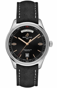 Breitling Premier Day & Date 40 Black Dial Men's Watch A45340241B1X2