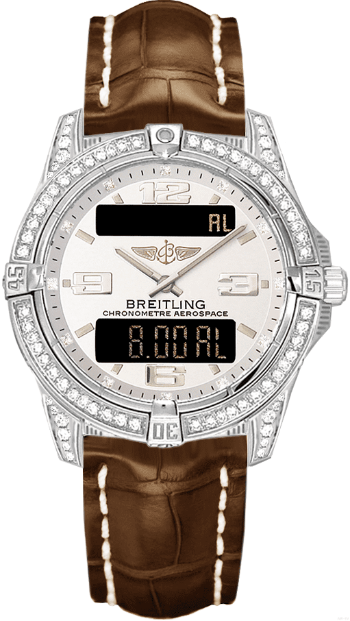 Breitling Aerospace Avantage Sliver Dial Quartz J7936263/G618