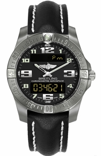 Breitling Professional Aerospace Evo Black Dial Men's Watch E7936310/BC27-435X