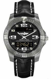 Breitling Professional Aerospace Evo Black Dial Men's Watch E7936310/BC27-743P