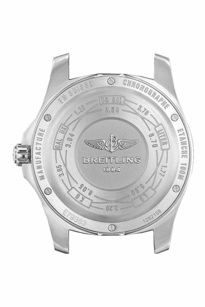 Breitling Aerospace Evo Blue Dial Silver Steel Strap Watch for Men - E79363101C1E1 main image 0