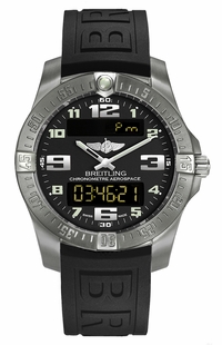 Breitling Professional Aerospace Evo Digital Black Dial Men's Watch E7936310/BC27-153S