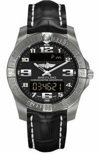 Breitling Professional Aerospace Evo Titanium 43mm Men's Watch E7936310/BC27-744P