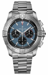 Breitling Super Avenger B01 Chronograph 46 Blue Dial Men's Watch EB0148101C1E1