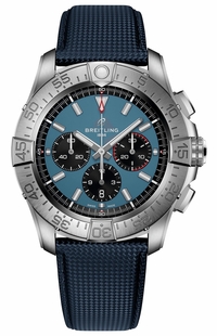 Breitling Super Avenger B01 Chronograph 46 Blue Dial Men's Watch EB0148101C1X1