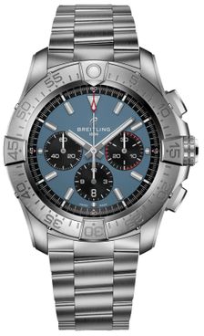 Breitling Super Avenger B01 Chronograph 46 Blue Dial Men's Watch EB0148101C1E1