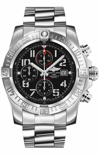 Breitling Super Avenger II Steel Volcano Black A13371111B2A1