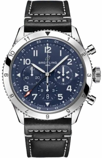 Breitling Super AVI B04 Blue Dial Steel Men's Watch AB04451A1C1X1