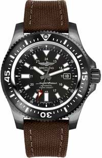 Breitling Superocean 44 Black Steel Men's Watch M1739313/BE92-108W