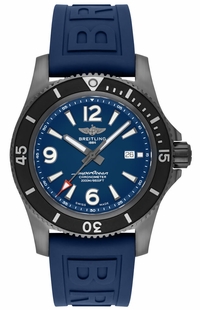 Breitling Superocean 46 Black Steel Watch M17368D71C1S1