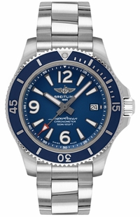 Breitling Superocean Automatic 42 Blue Dial Men's Watch A17366D81C1A1