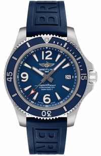 Breitling Superocean Automatic 42 Blue Dial Men's Watch A17366D81C1S1