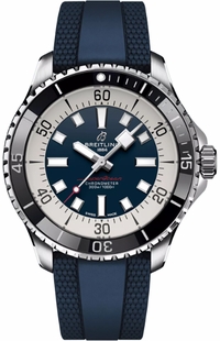 Breitling Superocean Automatic 44 Blue Dial Men's Watch A17376211C1S1