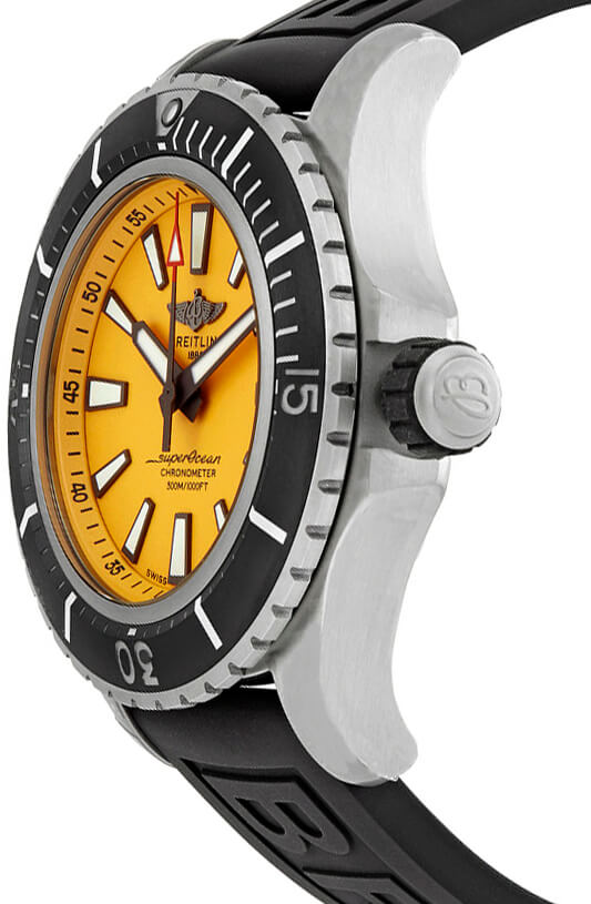 BREITLING イエロー陶器製灰皿 ブライトリングカラーの意欲作！フルセラミックのアベンジャーが