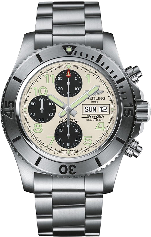 A13341C3/G782-162A Breitling Superocean Chronograph 44 Steelfish