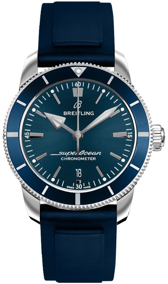 BREITLING Superocean Heritage B20 AB2030 Date blue Dial AT Men's Watch_8609 Breitling Superocean Stainless Steel AB2030 | SwissWatchExpo main image 3