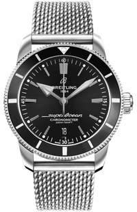 Breitling Superocean Heritage II B20 Automatic 44 Black Dial Steel Case Men's Watch AB2030121B1A1