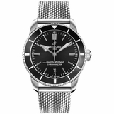 Breitling Superocean Heritage II B20 Automatic 44 Black Dial Steel Case Men's Watch AB2030121B1A1