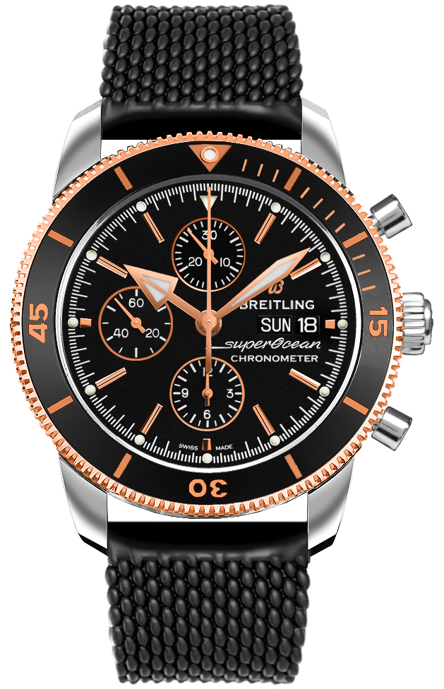 U13313121B1S1 Breitling Superocean Heritage II Rose Gold Bezel