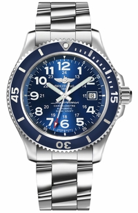 Breitling Superocean II 42 Mariner Blue Steel Men's Watch A17365D11C1A1