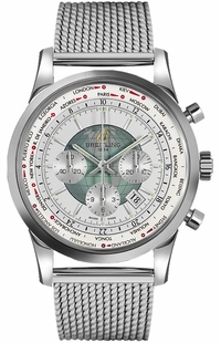 Breitling Transocean Chronograph Unitime Men's Watch AB0510U0/A732-152A
