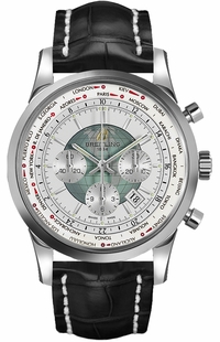 Breitling Transocean Chronograph Unitime Watch AB0510U0/A732-760P