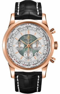 Breitling Transocean Chronograph Unitime Watch RB0510U0/A733-760P
