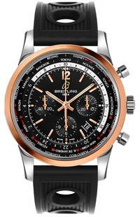 Breitling Transocean Unitime Pilot Chronograph Men's Watch UB0510U4/BC26-201S