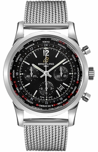 Breitling Transocean Unitime Pilot Men's Luxury Watch AB0510U6/BC26-159A