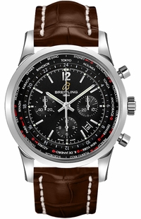 Breitling Transocean Unitime Pilot Men's Luxury Watch AB0510U6/BC26-756P